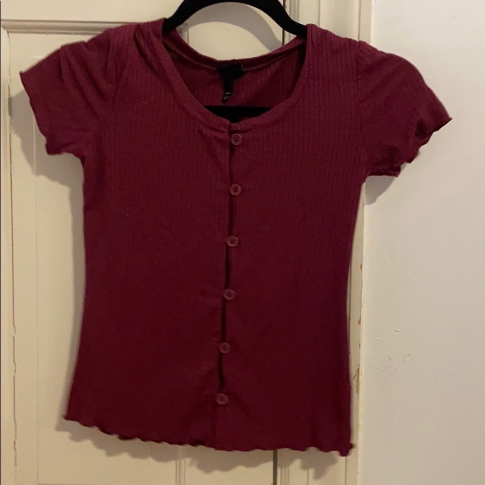 Girls button down T-shirt